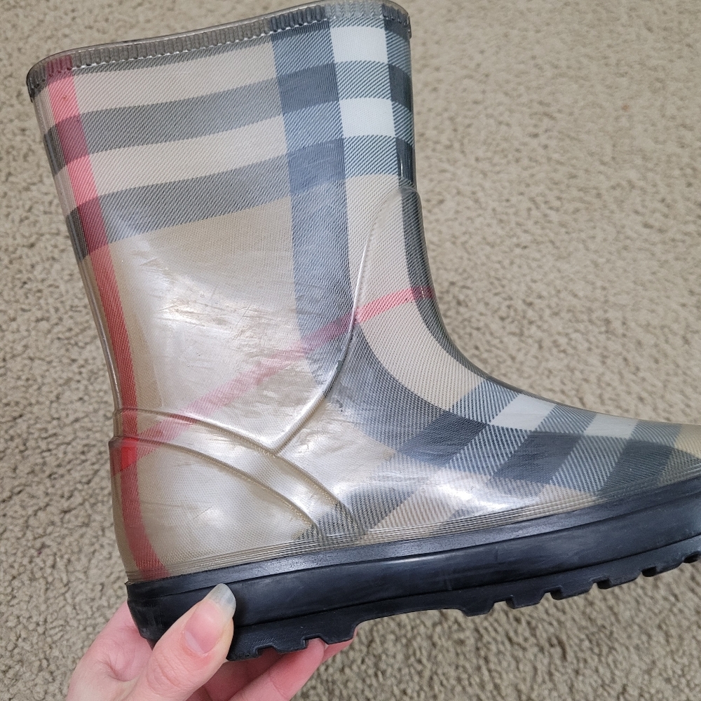 Burberry Rain Boots - Picture 10 of 11